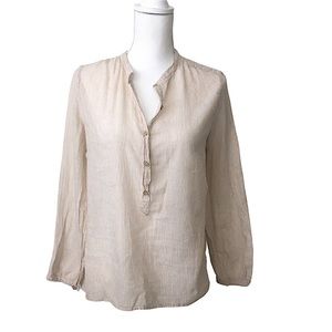 Isabel Marant Taupe Striped Tunic Sz 42